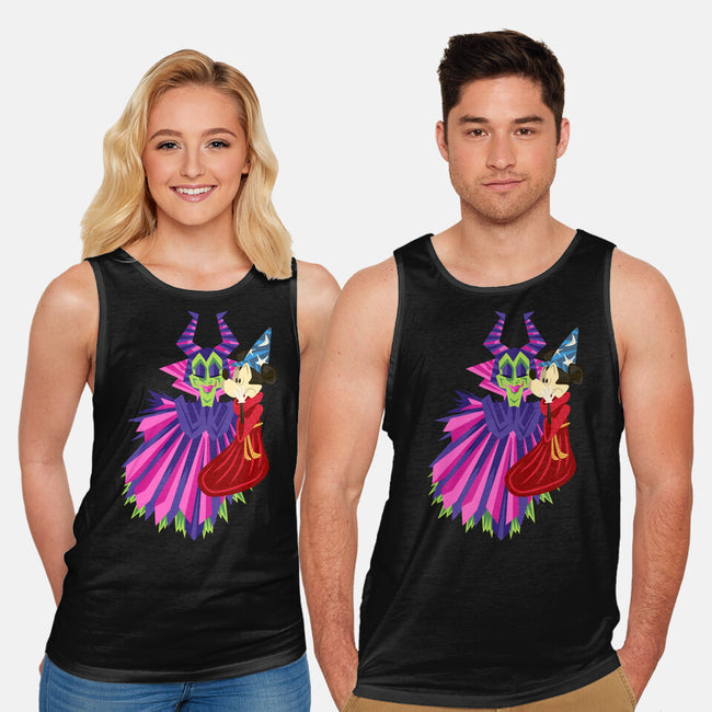 Some Imagination Huh-Unisex-Basic-Tank-DrawnByBryan