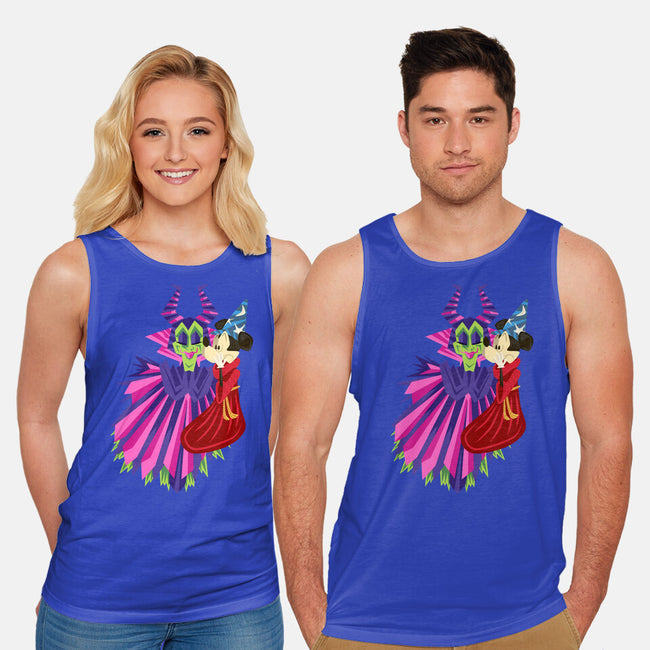 Some Imagination Huh-Unisex-Basic-Tank-DrawnByBryan