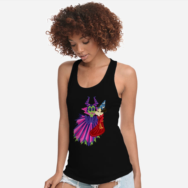 Some Imagination Huh-Womens-Racerback-Tank-DrawnByBryan