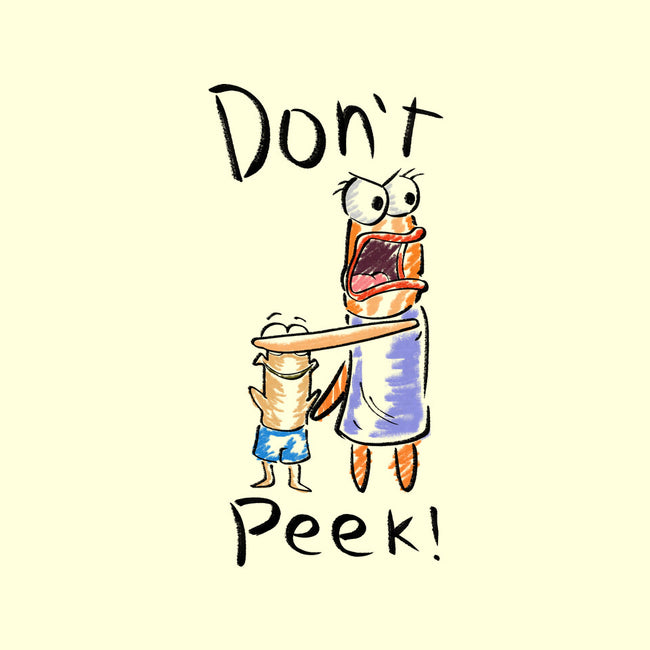Don't Peek-Unisex-Kitchen-Apron-nickzzarto