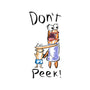 Don't Peek-None-Drawstring-Bag-nickzzarto