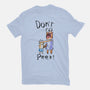 Don't Peek-Womens-Basic-Tee-nickzzarto