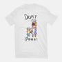 Don't Peek-Womens-Fitted-Tee-nickzzarto