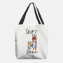 Don't Peek-None-Basic Tote-Bag-nickzzarto