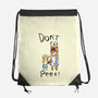Don't Peek-None-Drawstring-Bag-nickzzarto