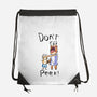 Don't Peek-None-Drawstring-Bag-nickzzarto