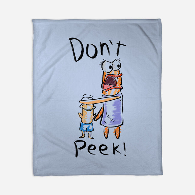 Don't Peek-None-Fleece-Blanket-nickzzarto
