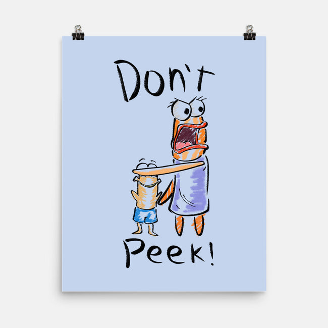 Don't Peek-None-Matte-Poster-nickzzarto