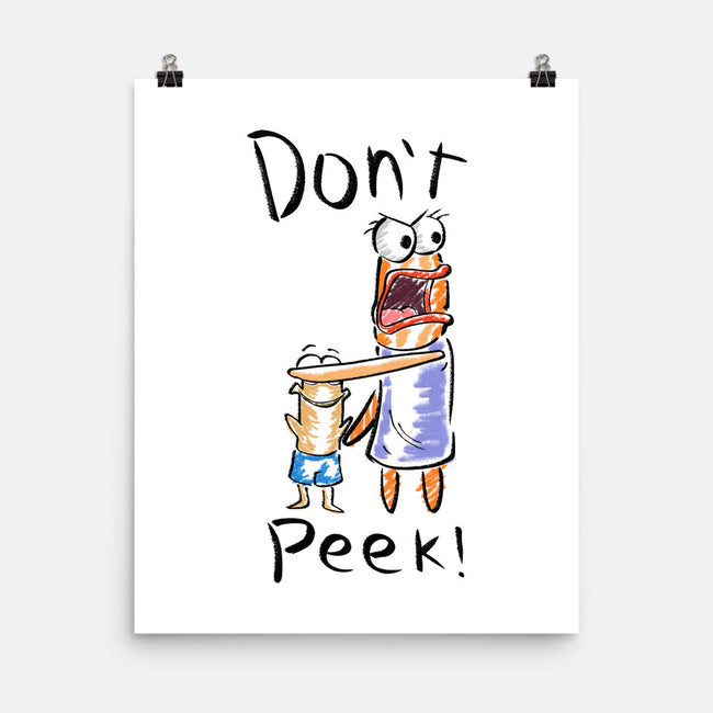 Don't Peek-None-Matte-Poster-nickzzarto