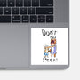 Don't Peek-None-Glossy-Sticker-nickzzarto