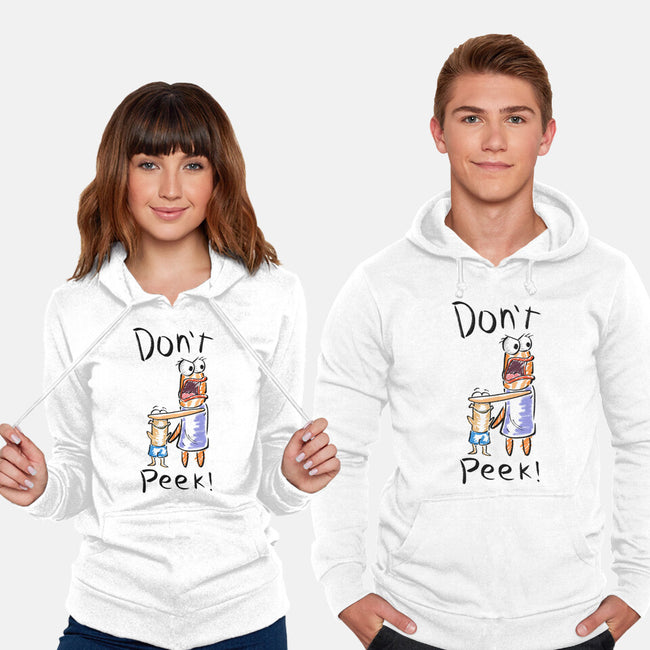 Don't Peek-Unisex-Pullover-Sweatshirt-nickzzarto