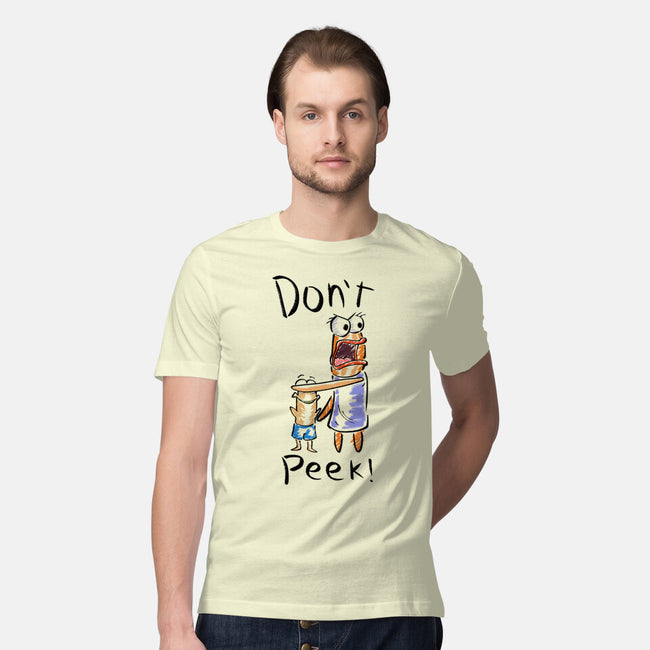 Don't Peek-Mens-Premium-Tee-nickzzarto