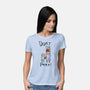 Don't Peek-Womens-Basic-Tee-nickzzarto