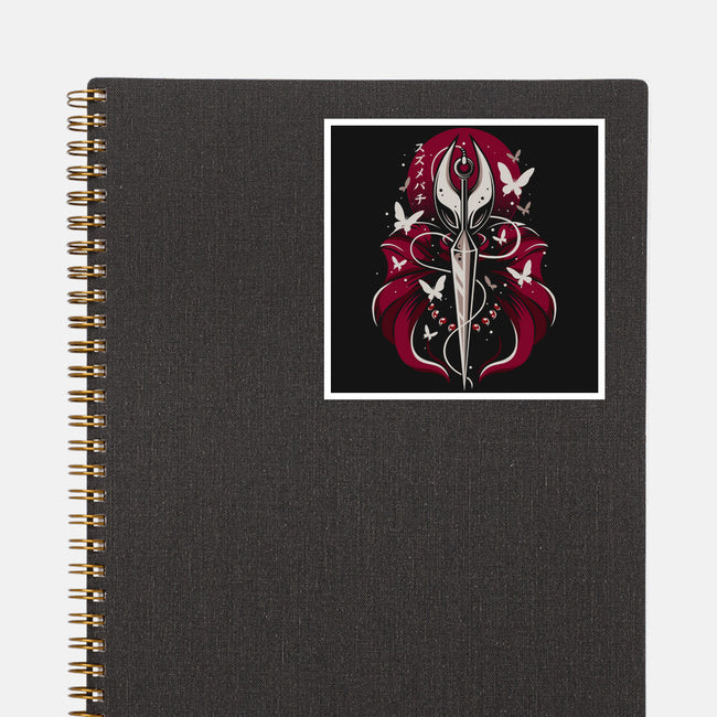 Dark Hornet Sunset-None-Glossy-Sticker-LM2KONE