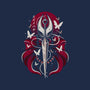 Dark Hornet Sunset-None-Fleece-Blanket-LM2KONE