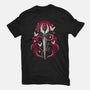 Dark Hornet Sunset-Womens-Basic-Tee-LM2KONE
