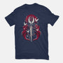 Dark Hornet Sunset-Womens-Basic-Tee-LM2KONE