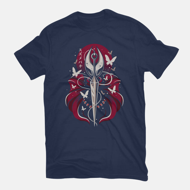 Dark Hornet Sunset-Womens-Fitted-Tee-LM2KONE