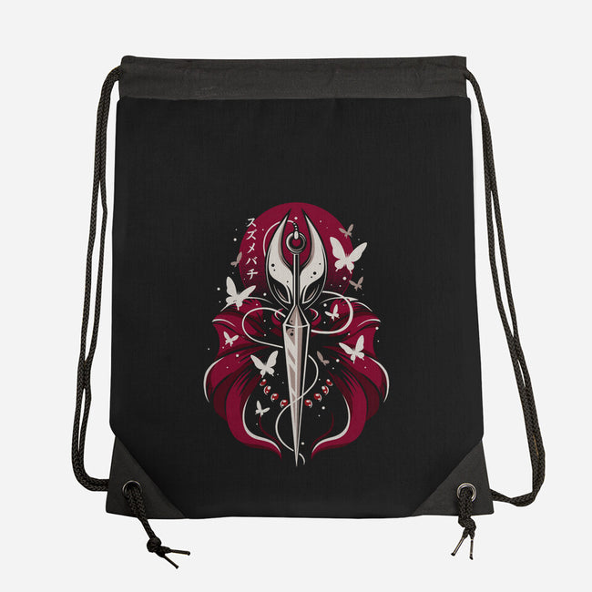 Dark Hornet Sunset-None-Drawstring-Bag-LM2KONE