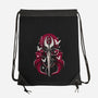 Dark Hornet Sunset-None-Drawstring-Bag-LM2KONE