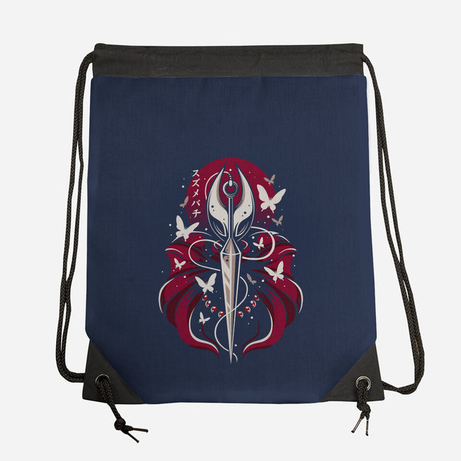 Dark Hornet Sunset-None-Drawstring-Bag-LM2KONE