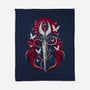 Dark Hornet Sunset-None-Fleece-Blanket-LM2KONE