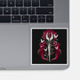 Dark Hornet Sunset-None-Glossy-Sticker-LM2KONE