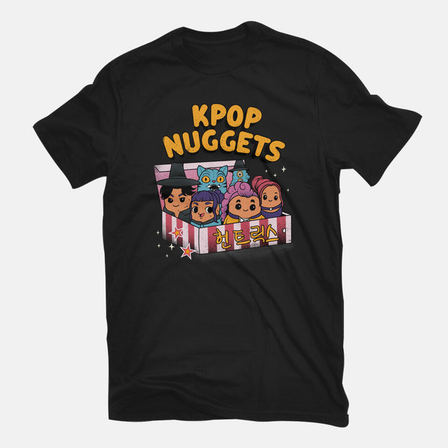 Kpop Nuggets-Womens-Fitted-Tee-dandingeroz