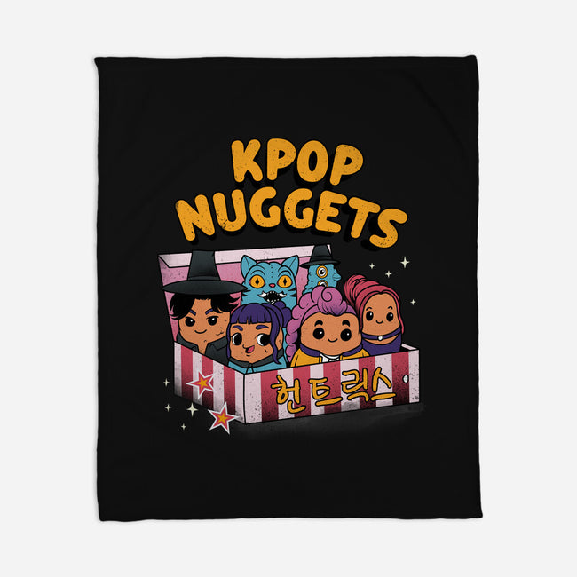 Kpop Nuggets-None-Fleece-Blanket-dandingeroz