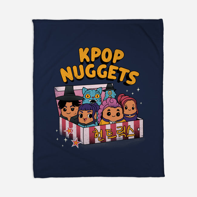 Kpop Nuggets-None-Fleece-Blanket-dandingeroz