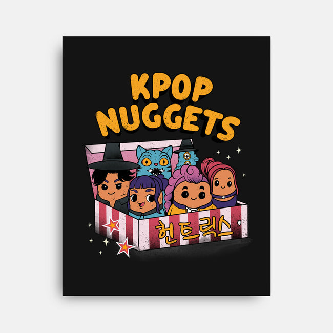 Kpop Nuggets-None-Stretched-Canvas-dandingeroz