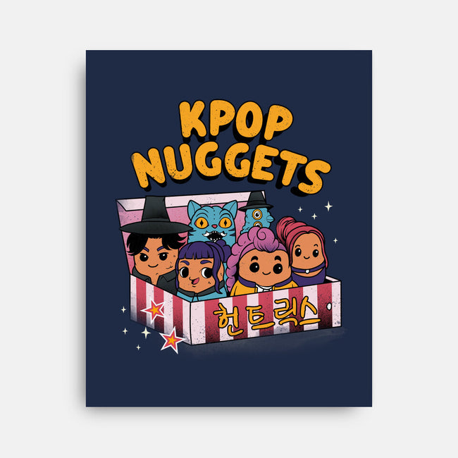 Kpop Nuggets-None-Stretched-Canvas-dandingeroz