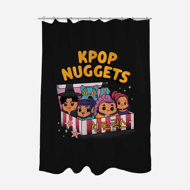 Kpop Nuggets-None-Polyester-Shower Curtain-dandingeroz