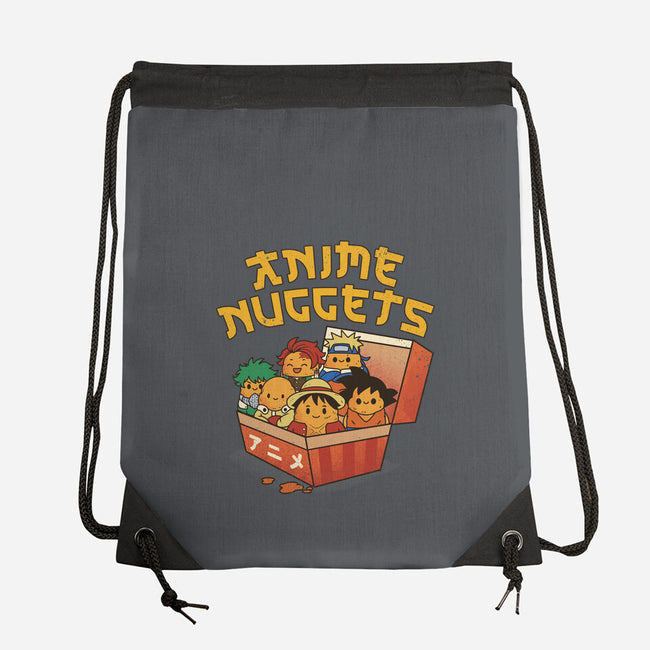 Anime Nuggets-None-Drawstring-Bag-dandingeroz