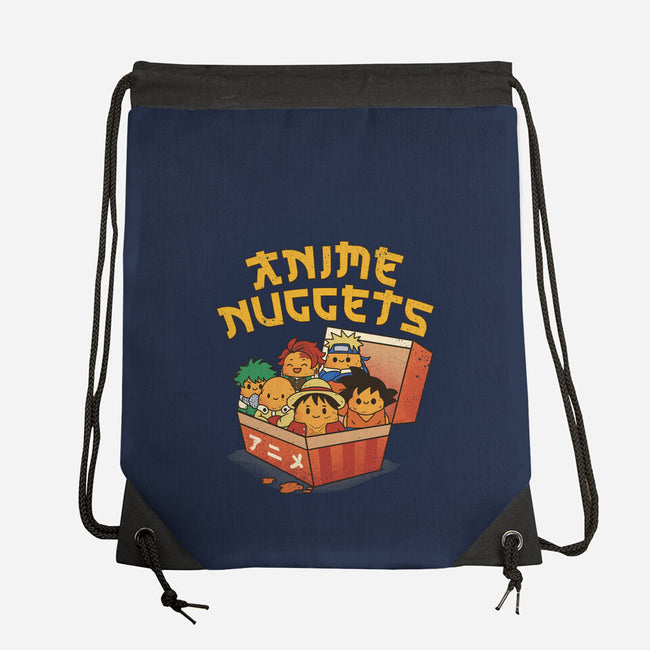 Anime Nuggets-None-Drawstring-Bag-dandingeroz