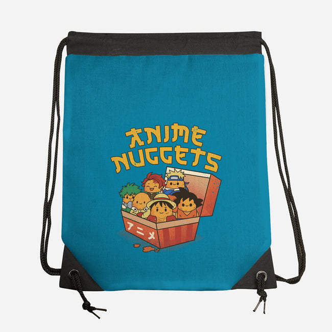 Anime Nuggets-None-Drawstring-Bag-dandingeroz