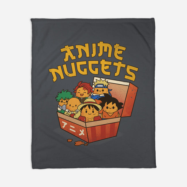 Anime Nuggets-None-Fleece-Blanket-dandingeroz