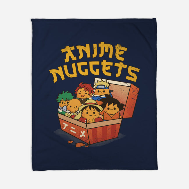 Anime Nuggets-None-Fleece-Blanket-dandingeroz
