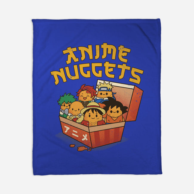 Anime Nuggets-None-Fleece-Blanket-dandingeroz