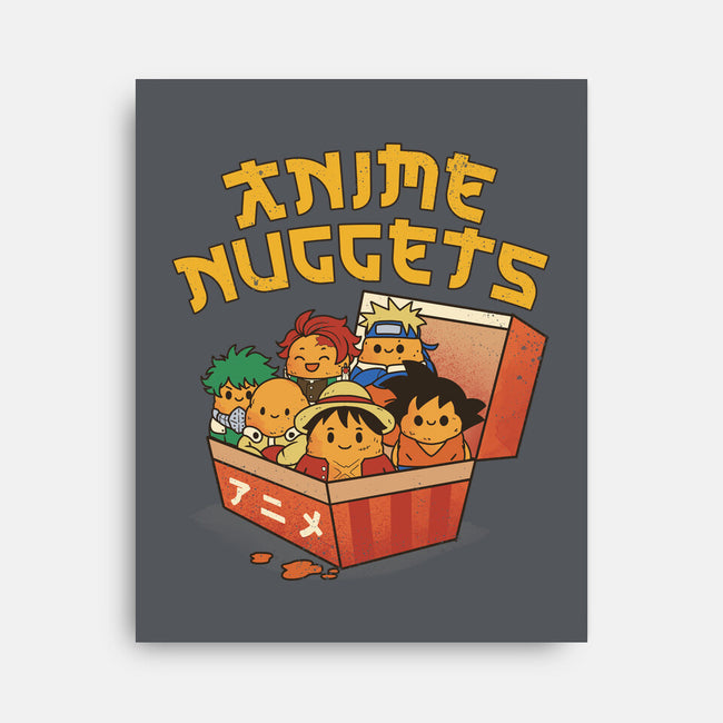 Anime Nuggets-None-Stretched-Canvas-dandingeroz