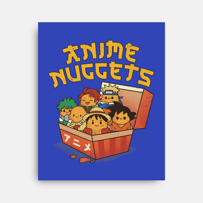 Anime Nuggets-None-Stretched-Canvas-dandingeroz