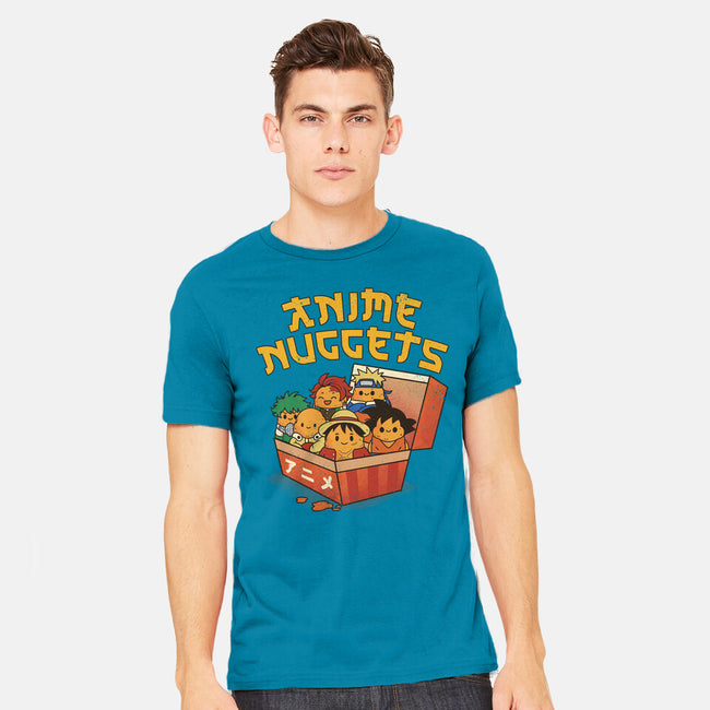 Anime Nuggets-Mens-Heavyweight-Tee-dandingeroz