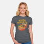 Anime Nuggets-Womens-Fitted-Tee-dandingeroz