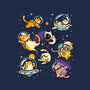 Space Cat Family-Unisex-Crew Neck-Sweatshirt-GoshWow