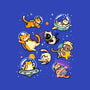 Space Cat Family-Mens-Premium-Tee-GoshWow