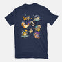 Space Cat Family-Mens-Heavyweight-Tee-GoshWow