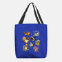 Space Cat Family-None-Basic Tote-Bag-GoshWow