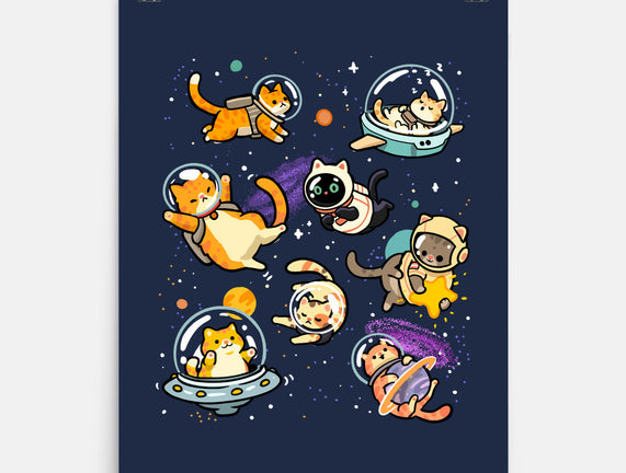 Space Cat Family
