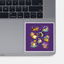 Space Cat Family-None-Glossy-Sticker-GoshWow