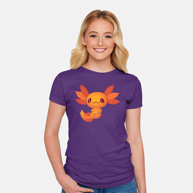 Leafalot-Womens-Fitted-Tee-erion_designs